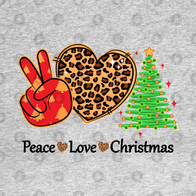 Peace Love Christmas by lunamoonart